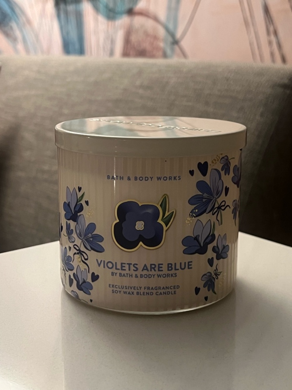 Bath & Body Works Violets Are Blue Candle